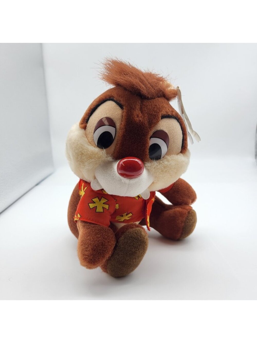 VTG Rescue Ranger Dale Plush Toy Mouseketoys Red Shirt Stuffed Disneyland